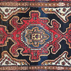Hand Knotted Middle Eastern Oriental Scatter Rug
