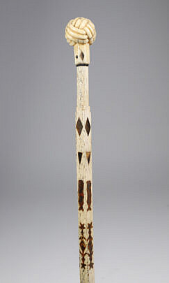 29-6 Turk’s Head Knot Walking Stick A 8415 JPG