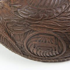 Finely Carved Coconut Ladle, 18th / 19th Century