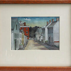 Richard de Menocal Watercolor On Paper, Titled "5"