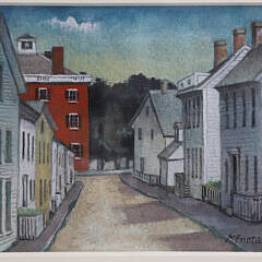 Richard de Menocal Watercolor On Paper, Titled “5”