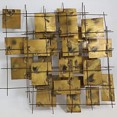 Sid Godfried Metal Wall Sculpture