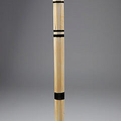 Whaler Made Clenched Fist With Snake Walking Stick, 19th Century