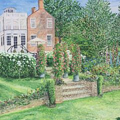 M. Goulding Oil On Canvas Portrait Of 93 Main Street “The William Starbuck House”