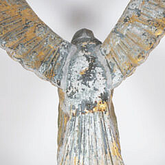 American Gilt Eagle Hollow Body Weathervane, 19th Century