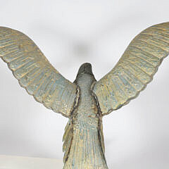 American Gilt Eagle Hollow Body Weathervane, 19th Century