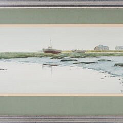 33-3564 Geof Butts Watercolor Marsh Scape A IMG_7411