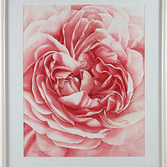 Watercolor "Pink Flower"