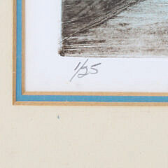 Janet Ball Limited Edition Lithograph “Fishing Boat, 83”