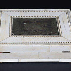 French Bone Game Box, 19th Century