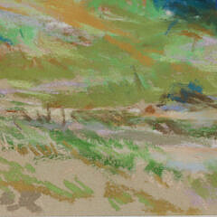 Pat Gardner Pastel “Hummock Pond House”