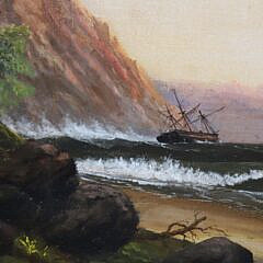 Henry Lea Tatnall Oil on Canvas “Luminous Seascape”