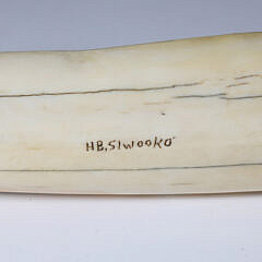 H.B. Slwooko Eskimo Carved Figural Sculpture