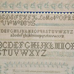 Boston School Girl Sampler Wrought by Isabella Jackson, June 29, 1826