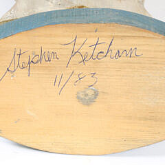 Group of Three Carved and Painted Nantucket Folk Art Sailor Boy Whirligigs