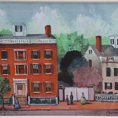 Richard de Menocal Watercolor and Pastel On Paper, Titled “2”