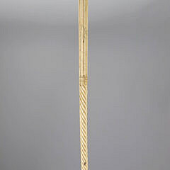 Whaler Made Architectural Walking Stick, 19th Century