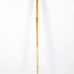 Whaler Made Architectural Walking Stick, 19th Century