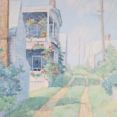 Betsy Bennett Watercolor on Paper “Color Me June”, circa 1987