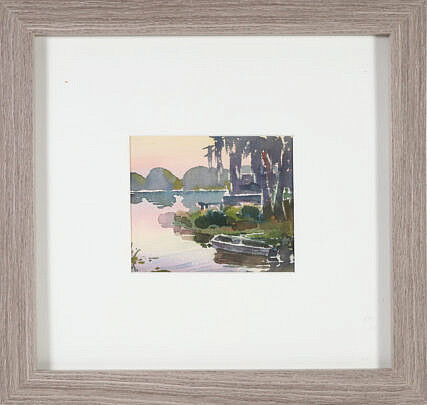 Edgar W. Jenny Watercolor "Dory"