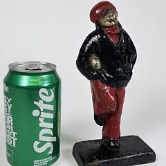 4224-955 Football Player Doorstop A