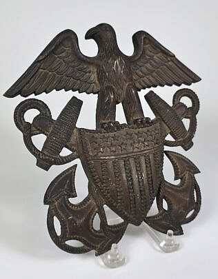 4225-955 Eagle Anchor Door Knocker A