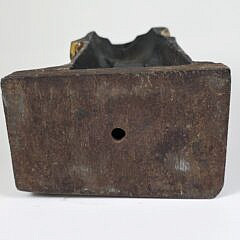 Scarce Antique Cast Iron Figural Old Salt Fisherman Doorstop, circa 1920s