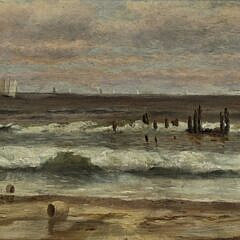 4232-955 North Shore Oil Painting A