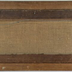 Fine Antique American Oil on Canvas Coastal Seascape Painting, 19th century