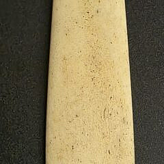 Pair of Large Antique Sailor Made Whalebone Serving Utensils, 19th century