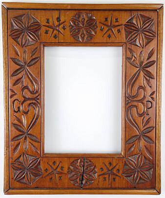 4251-955 Relief Carved Frame A