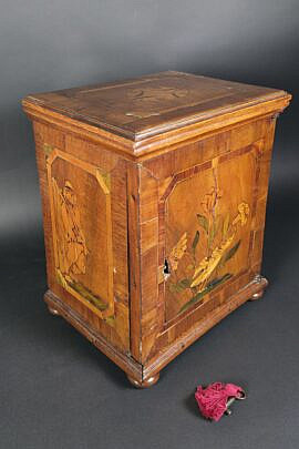 4254-955 Inlaid Spice Cabinet A