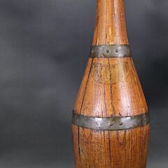 4255-955 Brass Bound Barrell Bottle A