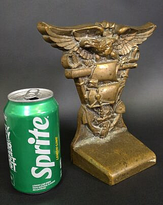 4257-955 Bronze Naval Doorstop A