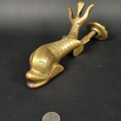 4258-955 Bronze Fish Door Knocker A