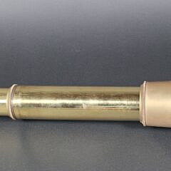 Vintage Three Draw Brass Captains Spyglass