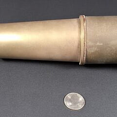 Vintage Three Draw Brass Captains Spyglass