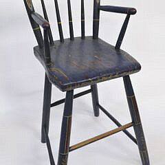 4265-955 Antique Childs High Chair A