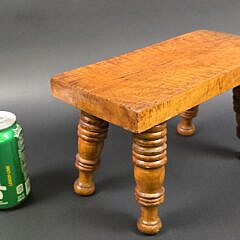 4267-955 Tiger Maple Stool A