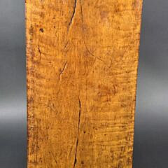 Diminutive Antique American Sheraton Tiger Maple Stool, 19th century