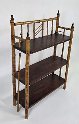 4269-955 Antique Bamboo Shelf A