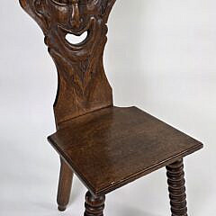 4270-955 Figural Hall Chair A