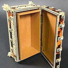 Antique British Regency Tortoiseshell Box, 19th Century