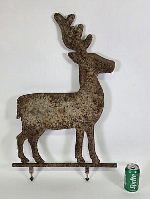 4275-955 Antique Elk Weathervane A