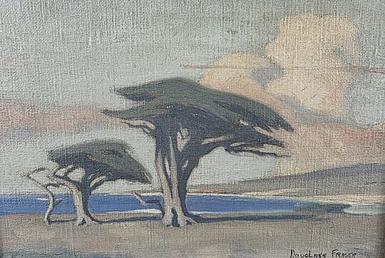 4276-955 Douglas Fraser Oil Painting A