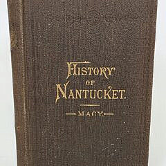 4277-955 Macy Book History of Nantucket A