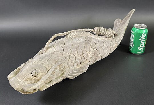 4278-955 Teak Koi Fish A