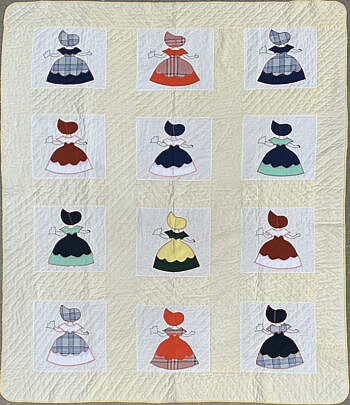 42781 Sun Bonnet Sue Quilt A 9893 JPG