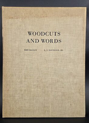 4282-955 Roy Bailey Woodblock Book A