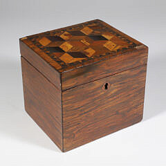 42828 Parquetry Tea Caddy A 8107 JPG